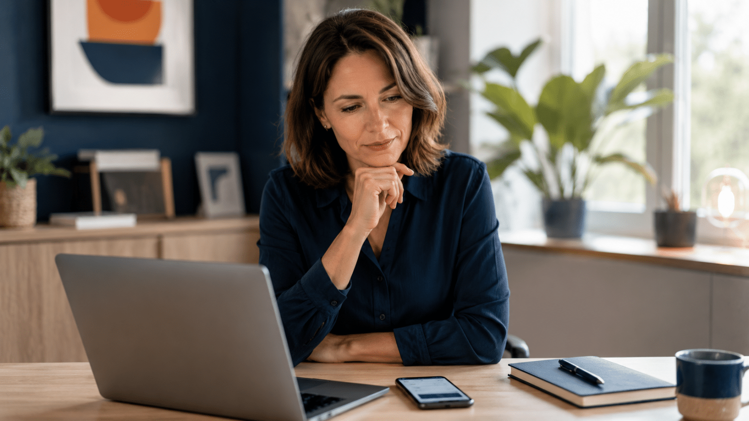 Cohérence digitale : une dirigeante de TPE relie son site, ses réseaux et sa newsletter
