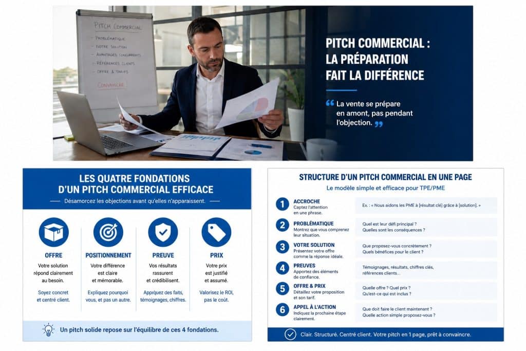 structure pitch commercial